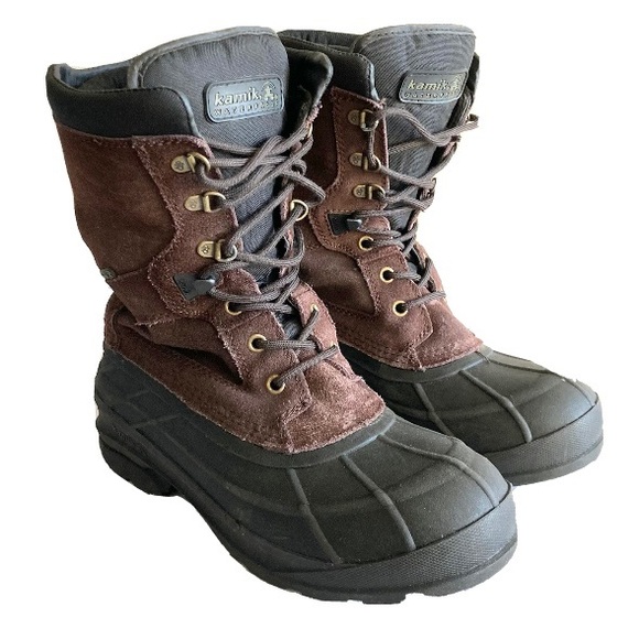 Kamik Shoes Kamik The Nation Plus Mens Winter Boot 9 Lace Up